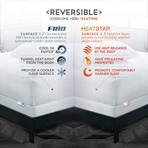 Reversible Cooling & Warming Mattress Protector