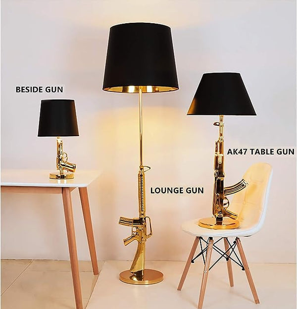 AK47 Gold LED Desk Lamp