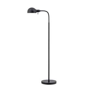 Adjustable Gooseneck Floor Lamp with Rotatable Shade