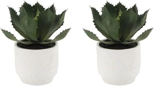 Faux Succulent Arrangement with Planter Pot