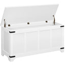 Wooden Toy Chest & Storage Bench with Safety Hinges