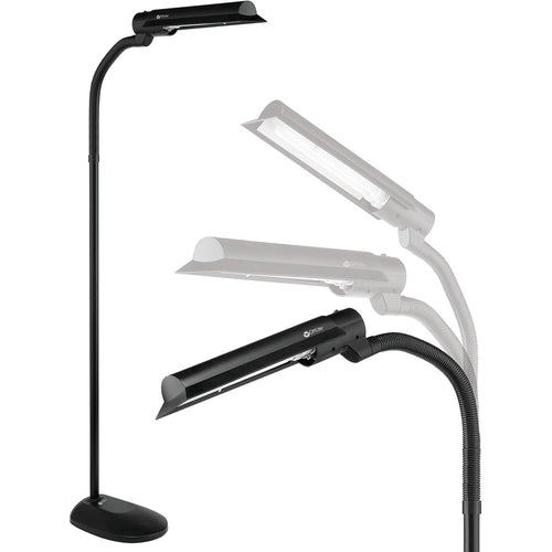 Wing Shade Floor Lamp 18-Watt Black