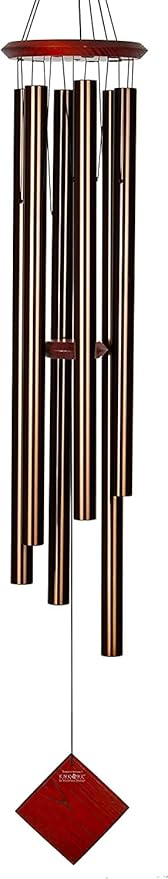 54" Outdoor Wind Chime – Aluminum Tubes, Pentatonic Tuned, Weather-Resistant