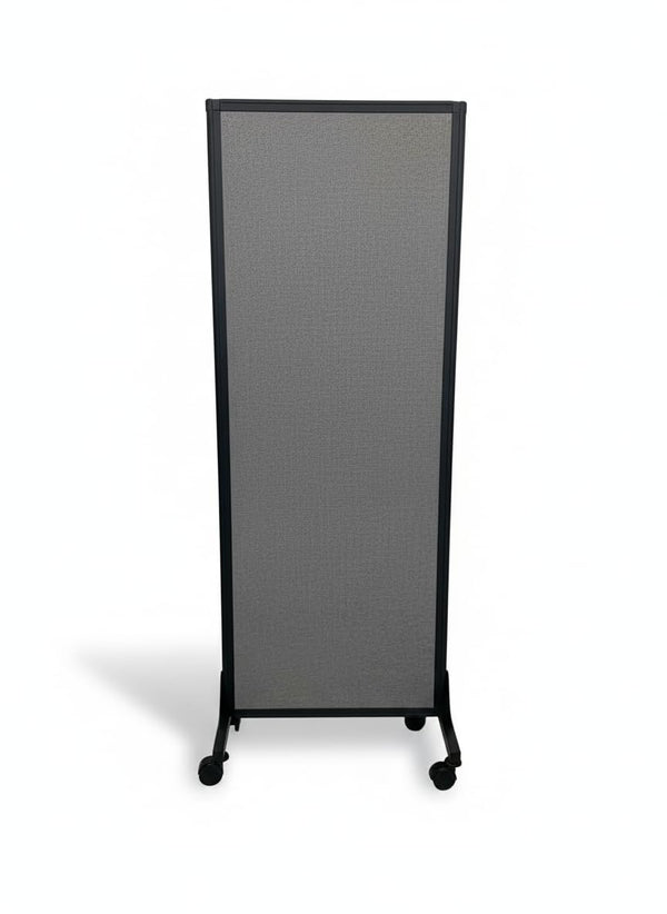 5-Panel Folding Room Divider with Locking Casters