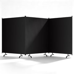 Blackout Room Divider – Freestanding Folding Privacy Screen