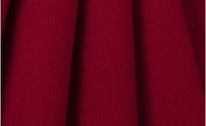 Red Wool Coating Fabric – Heavy Weight Woven