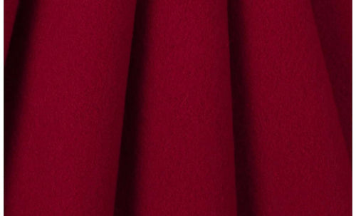 Red Wool Coating Fabric – Heavy Weight Woven
