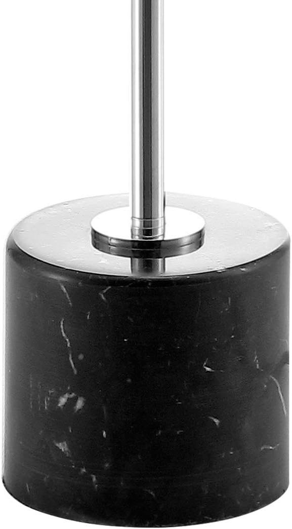 Chrome Marble LED Floor Lamp