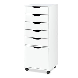 5-Drawer Mobile File Cabinet with Wheels