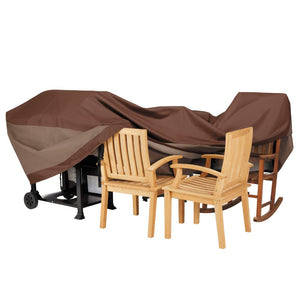 Waterproof Outdoor Patio Furniture Cover – 100"W x 70"D x 29"H