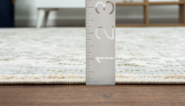 Beige & Green Vintage Area Rug