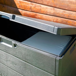 340L Polypropylene Garden Storage Trunk – Anthracite