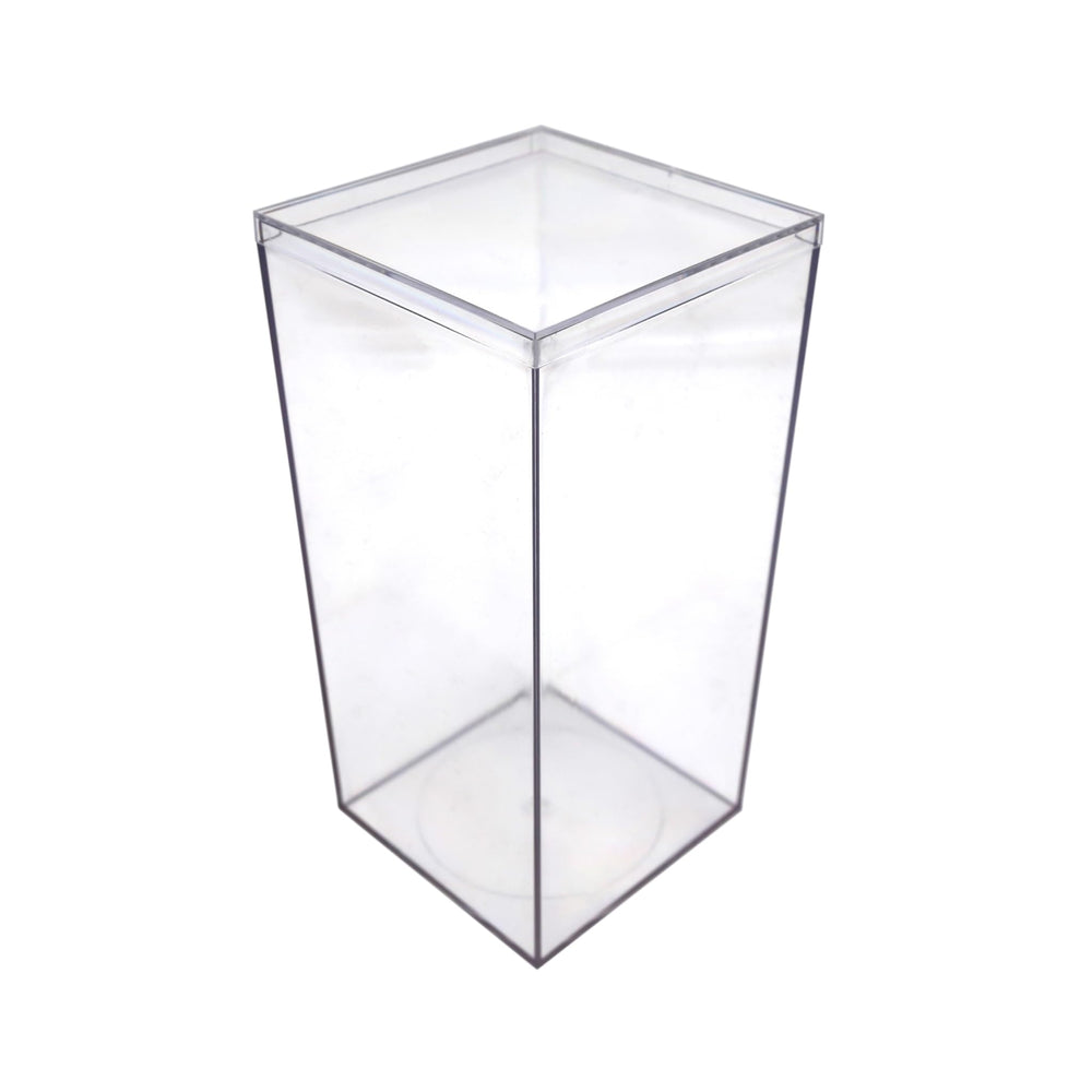 Clear Acrylic Display Boxes with Lids – Set of 25