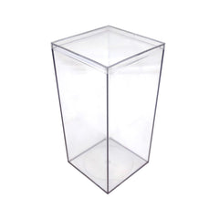 Clear Acrylic Display Boxes with Lids – Set of 25