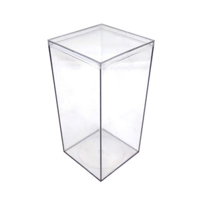 Clear Acrylic Display Boxes with Lids – Set of 25