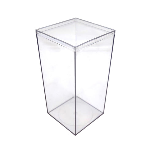 Clear Acrylic Display Boxes with Lids – Set of 25