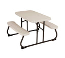Folding Kids Picnic Table – HDPE & Steel, Seats 4
