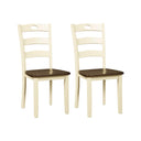 Cottage Ladderback Dining Chair Set of 2