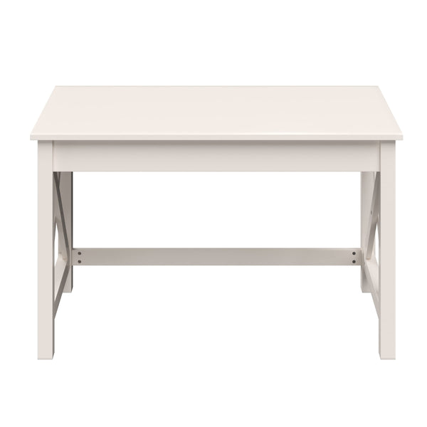 X-Pattern Writing Desk for Home Office, Bedroom & Study