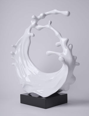 Abstract Sea Wave Sculpture Figurine