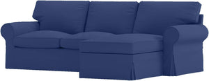 Loveseat with Chaise Slipcover – Cotton Replacement Cover