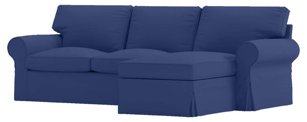 Loveseat with Chaise Slipcover – Cotton Replacement Cover