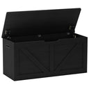 Storage Bench 39.4 Inch with Safety Hinges and Lid