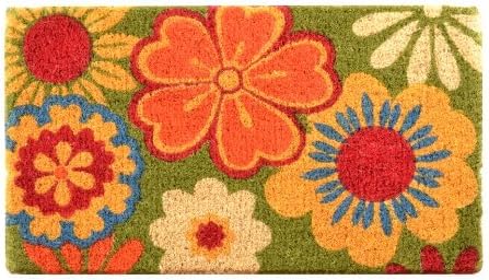 Handmade Natural Coir Doormat 18"x30" – Indoor Outdoor Entry Mat