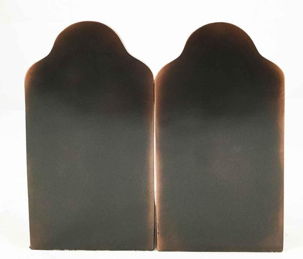 Bull & Bear Bookends Set – Bronze Electroplated Resin
