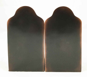 Bull & Bear Bookends Set – Bronze Electroplated Resin