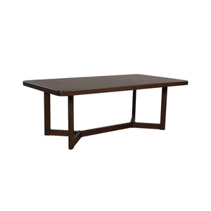 Rectangular Dining Extension Table with Glide System