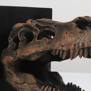 T-Rex Skull Decorative Bookend