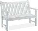 2-Person Outdoor Poly Lumber Bench