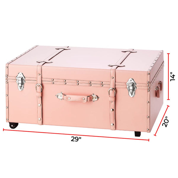 DormCo Texture® Brand Trunk - Rose Quartz