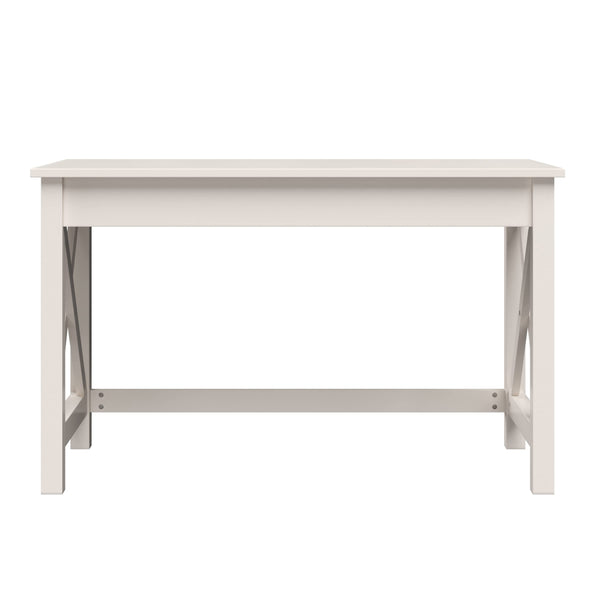 X-Pattern Writing Desk for Home Office, Bedroom & Study