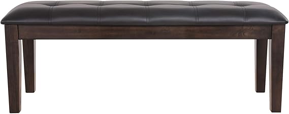 Upholstered Dining Bench with Wood Frame