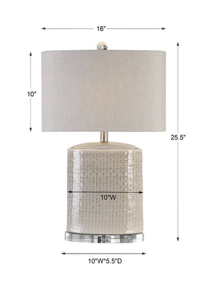Modica 1-Light Ceramic Table Lamp