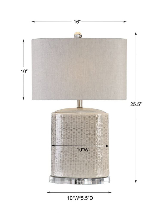 Modica 1-Light Ceramic Table Lamp
