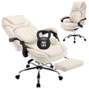 Ergonomic Reclining Office Chair with Footrest