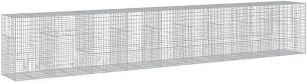 Galvanized Gabion Basket Raised Garden Bed & Retaining Wall