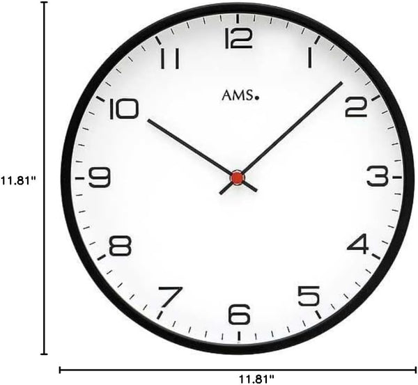 Round Modern Analog Wall Clock