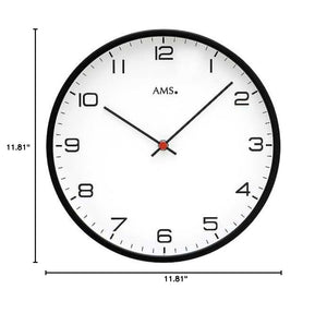 Round Modern Analog Wall Clock