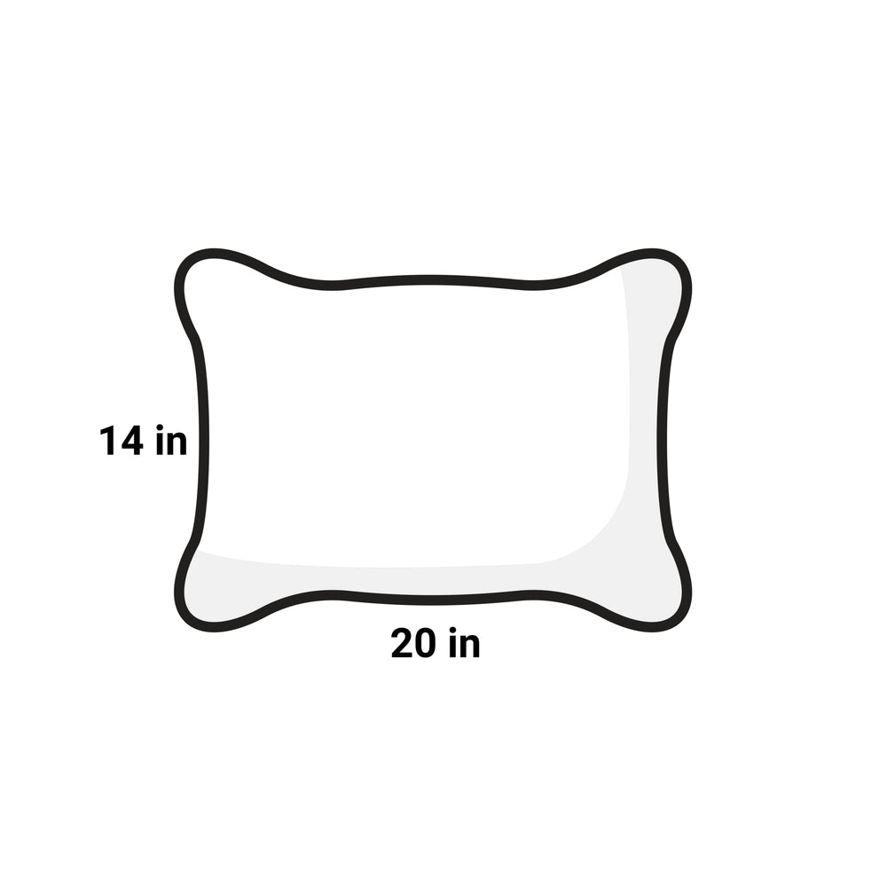 Merry Christmas Hand-Hooked Wool Throw Pillow 14x20