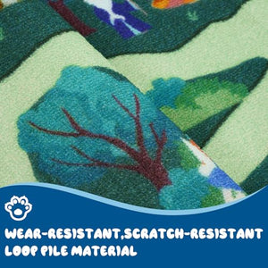 Kids Playroom Rug – Washable Non-Slip Play Carpet