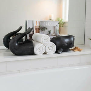 Whale Nautical Bookends