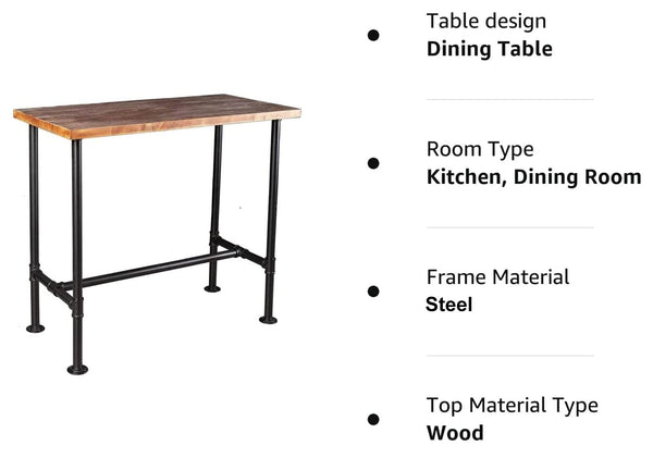 3-Piece Bar Table & Stool Set