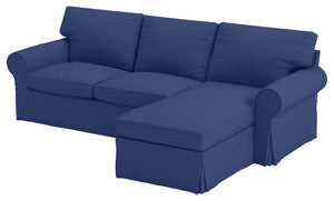 Loveseat with Chaise Slipcover – Cotton Replacement Cover