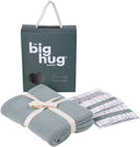 Personalized Hug Blanket with Writeable Tags — 100% Cotton Throw