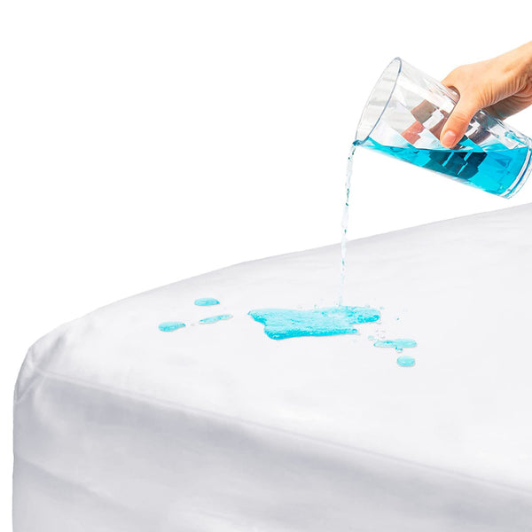 Waterproof Mattress Protector – Fitted & Zippered, Full & King, Pack of 24