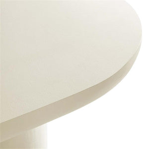 Modway EEI-6764-WHI Caspian 72" Oval Concrete Dining Table, White